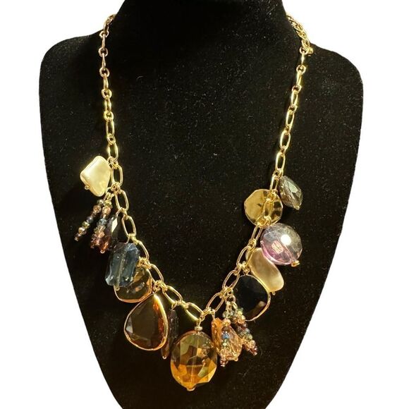 Style & Co Multi-Bead Statement Necklace, 18+ 3 Extender - Picture 2 of 5